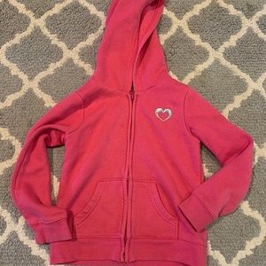 Girls 4t light weight jacket hoodie
